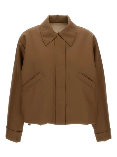 KASSL EDITIONS DRAWSTRING-WAIST JACKET