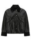 Kassl Editions Black Hunting Jacket In Black