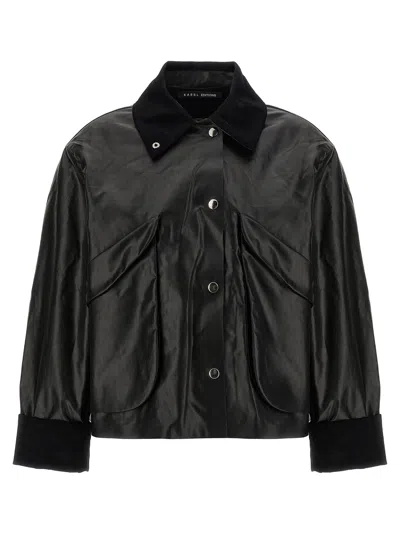 Kassl Editions Hunting Jacket In Black