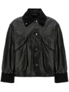 Kassl Editions Black Hunting Jacket In Black