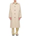 Kassl Editions Original Below Rubber Coat In Neutrals