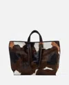 Kassl Editions Multicolor Tote Bag In Brown