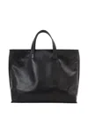 Kassl Editions Nappa Leather Tote Bag In Black