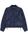 Kassl Editions Padded Bomber Jacket In Blue