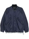 Kassl Editions Padded Bomber Jacket In Blue