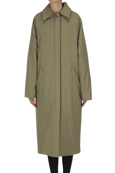 Kassl Editions Padded Trench Coat In Multi