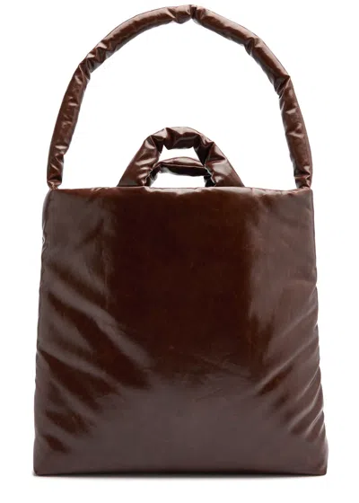 Kassl Editions Pillow Medium Coated Tote Bag In No Colour