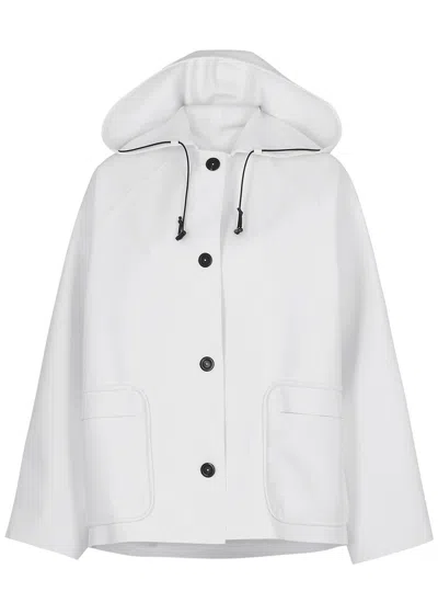 Kassl Editions Sailor Hip White Rubberised Jacket