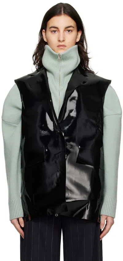 Kassl Editions Ssense Exclusive Black Blazer In 0001 Black