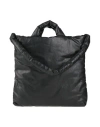 Kassl Editions Woman Handbag Black Size - Cotton, Polyurethane, Elastane In Black