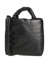 Kassl Editions Woman Handbag Black Size - Cotton, Polyurethane, Elastane In Black