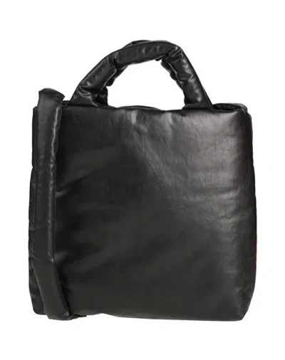 Kassl Editions Woman Handbag Black Size - Cotton, Polyurethane, Elastane