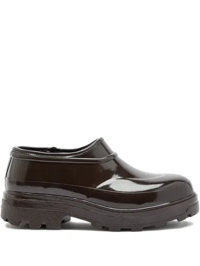 Kassl Editions X Tretorn Beth Lug-sole Boots In Brown