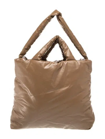 Pre-owned Kassl Leather Messenger Bag In Brown