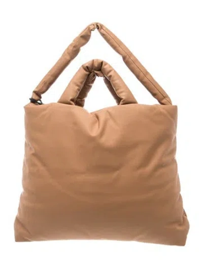 Pre-owned Kassl Leather Tote In Brown