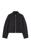 Kassl Merino Wool Jacket In Dark Grey