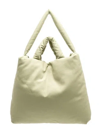 Pre-owned Kassl Nylon Tote In Green