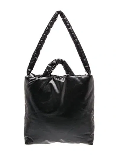 Pre-owned Kassl Nylon Tote Medium In Black