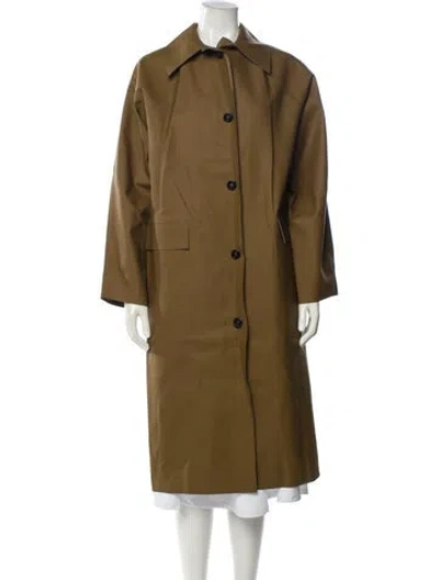Pre-owned Kassl Trench Coat In Brown