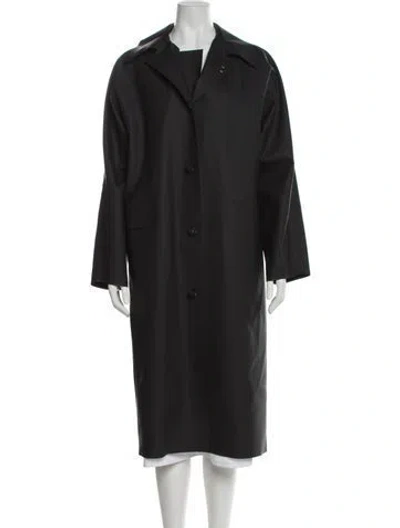 Pre-owned Kassl Trench Coat In Gray