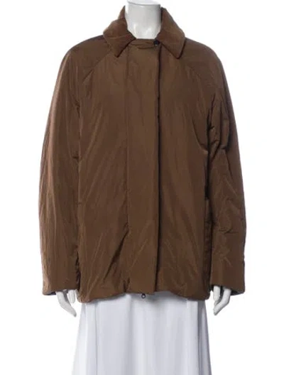 Pre-owned Kassl Utility Jacket In Brown