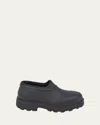 Kassl X Tretorn Beth Rubber Rain Loafers In Black