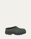 Kassl X Tretorn Eefje Rubber Rain Clogs In Green