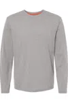 Kastlfel Unisex Recycledsoft Long Sleeve T-shirt In Blue