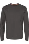 Kastlfel Unisex Recycledsoft Long Sleeve T-shirt In Grey