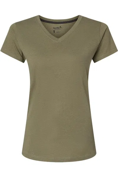 Kastlfel Women´s Recycledsoft V-neck T-shirt In Pink