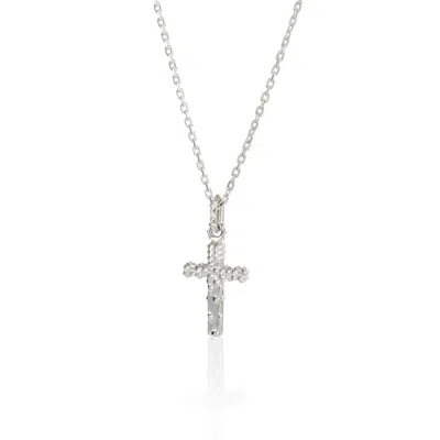 Kasun Women's Cross Pendant Silver