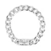 Kasun Women's Iron Maiden 10mm Silver Bracelet In Silver