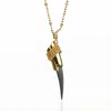 Kasun Women's Single Claw Pendant Gold In Gold