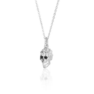Kasun Women's Skull Pendant Silver
