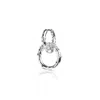Kasun Women's Small Double Hoop Earrings – Silver In Silver