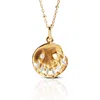 Kasun Women's Smile! - June - Mother Of Pearl - Gold In Gold