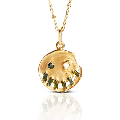Kasun Women's Smile! - October - Gold Vermeil