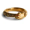 Kasun Women's Touch No Evil - Roses And Thorns - Gold Plated In Gold