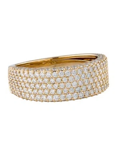 Pre-owned Kat Florence 18k 1.16ctw Diamond Band Ring In Multi