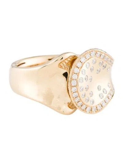 Pre-owned Kat Florence 18k Diamond Ring In Multi