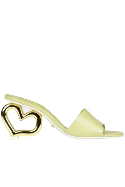 Kat Maconie Chichi Mules In Yellow