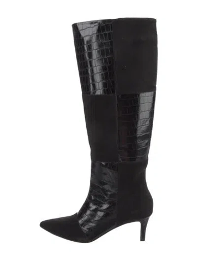 Pre-owned Kat Maconie Leather Boots In Black