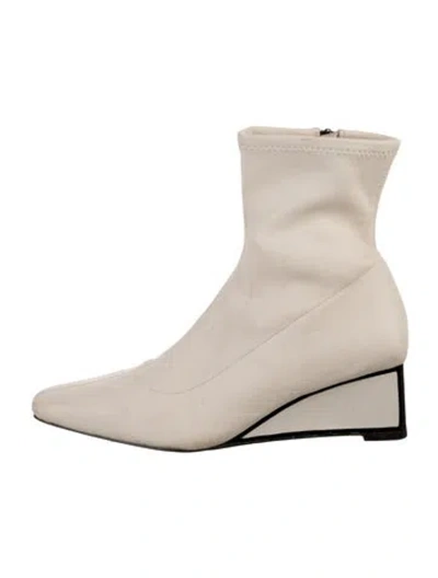 Pre-owned Kat Maconie Leather Boots In Neutrals