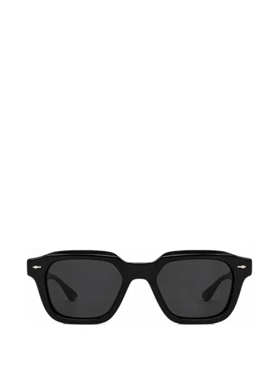 Kat Maconie Nova Geometric-frame Sunglasses In Black