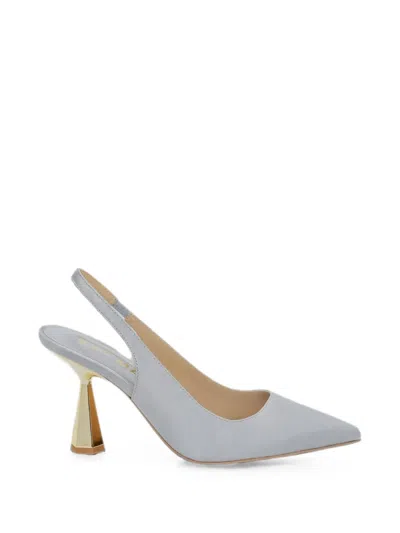 Kat Maconie Pointed-toe Slingback Pumps In White