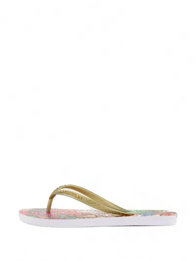 Kat Maconie Sola Tropical-print Flip-flops In Multi