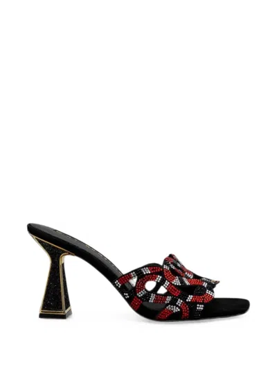 Kat Maconie Vivian Crystal-embellishment Sandals In Multi