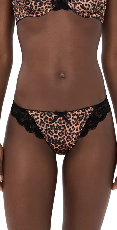 Kat The Label Alix Underwear Leopard In Animal Print