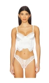 Kat The Label Amelie Corset In Whtie