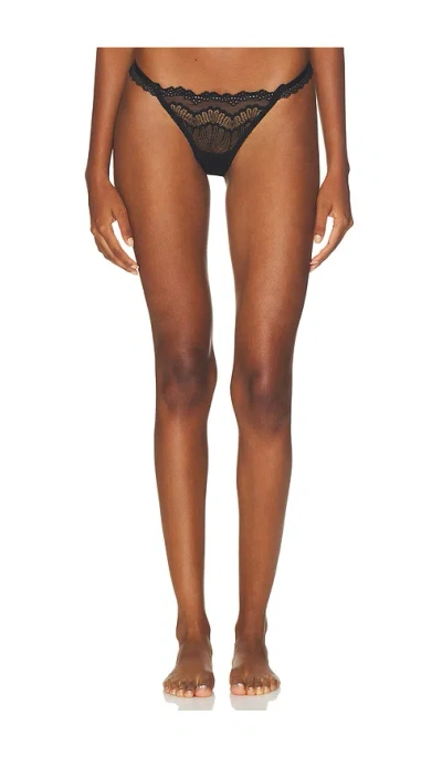 Kat The Label Belvedere Thong In Black